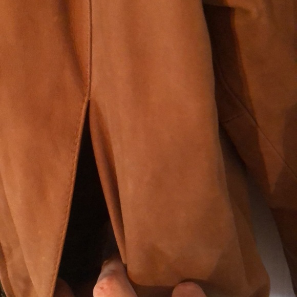 Men’s fall brown VTG Bobby Jones Y2k collection golf leather jacket - Picture 6 of 17